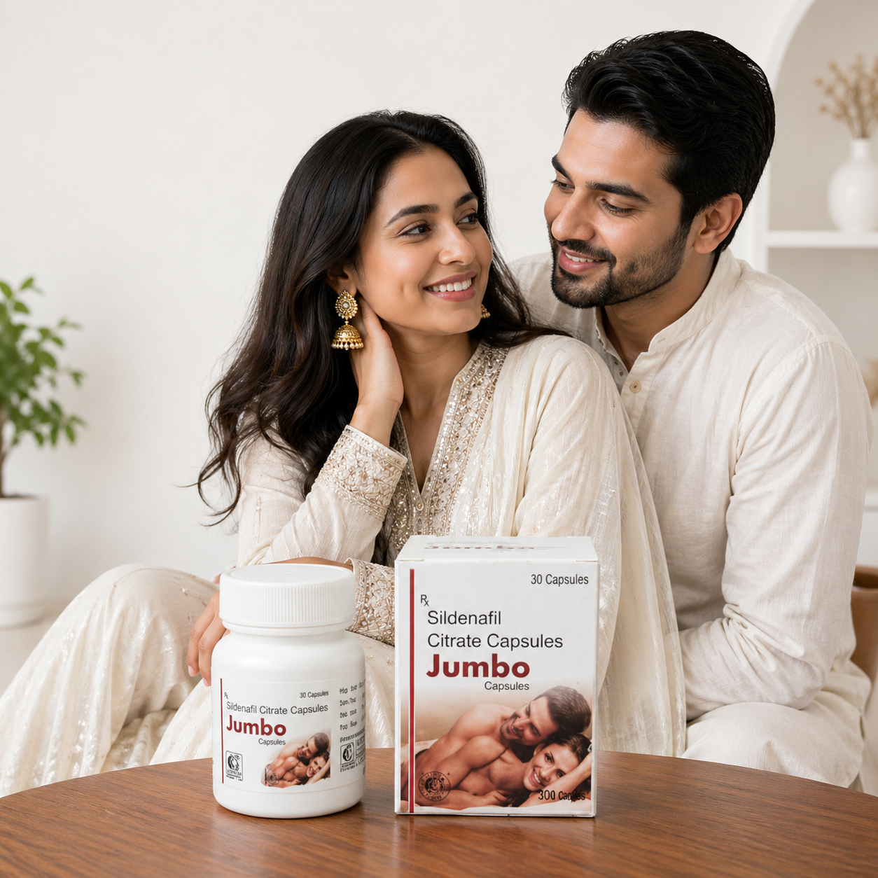 Jumbo Sildenafil Citrate Capsules (150 mg)