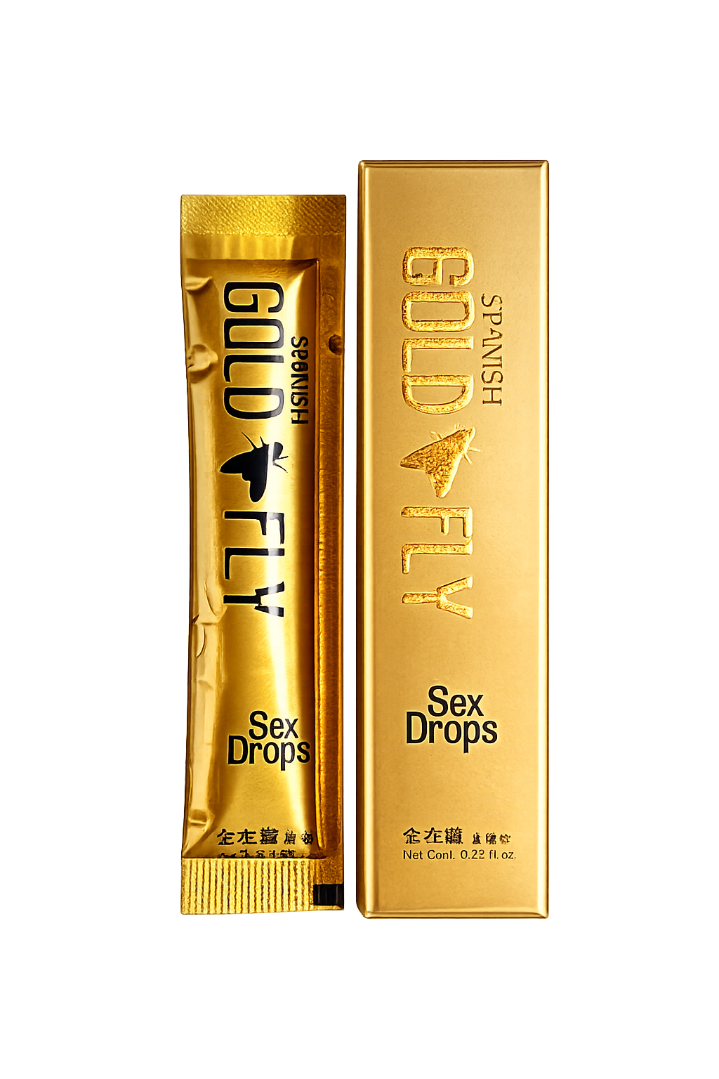Spanish Gold Fly Sex Drops – Instant Desire Enhancer (2ml Sachet)